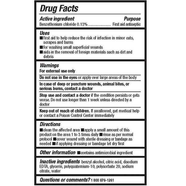 Smith & Nephew Dermal Wound Cleanser, 16 oz. Spray Bottle, pH-Balanced, Non-Toxic, Non-Irritating, No Rinse