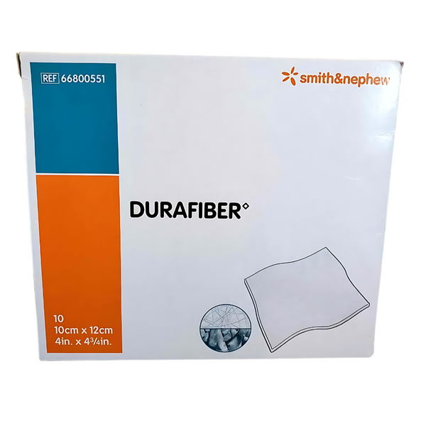 Smith & Nephew Durafiber Gelling Fiber Dressing, Soft, Sterile, Non-Woven