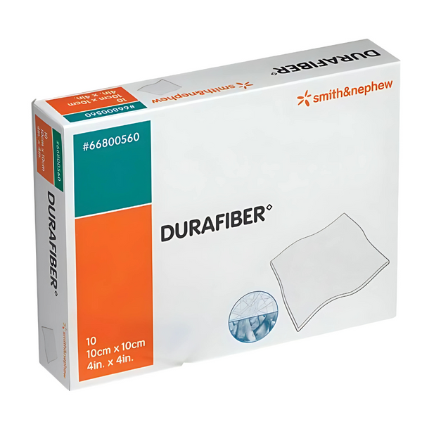 Smith & Nephew Durafiber Gelling Fiber Dressing, Soft, Sterile, Non-Woven