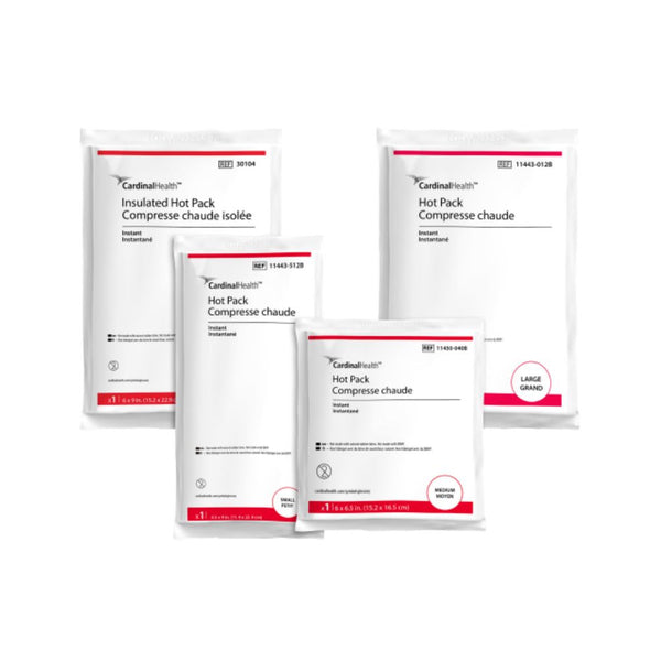 Cardinal Health Instant Hot Pack, Localized Temperature Therapy