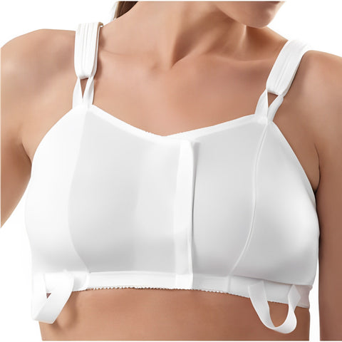 Cardinal Health Post Surgical Bra, Therapeutic Breast Support, Latex Free