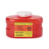 Becton Dickinson BD One-Piece Sharps Collector, 3.3 qt, Red, Vented Cap, 305488