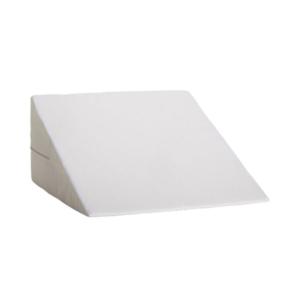 Mabis DMI Orthopedic Foam Bed Wedge Pillow with White Cover, Available in 7 In., 10 In., 12 In. Height