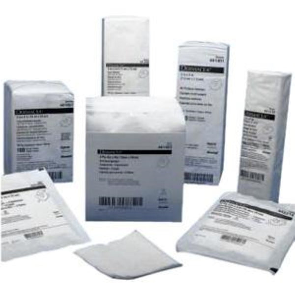 Cardinal Health Dermacea Non-Woven All-Purpose Sponges, Sterile and Non-Sterile, 2 in to 4 in, 4-Ply to 6-Ply
