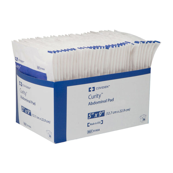 Cardinal Health Curity Wet-Pruf Abdominal ABD Pads, Sterile and Nonsterile Option