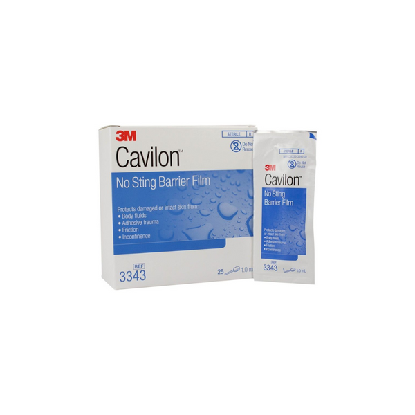 3M No Sting Skin Protect Wand, Hypoallergenic and Alcohol Free, 1mL, 3343