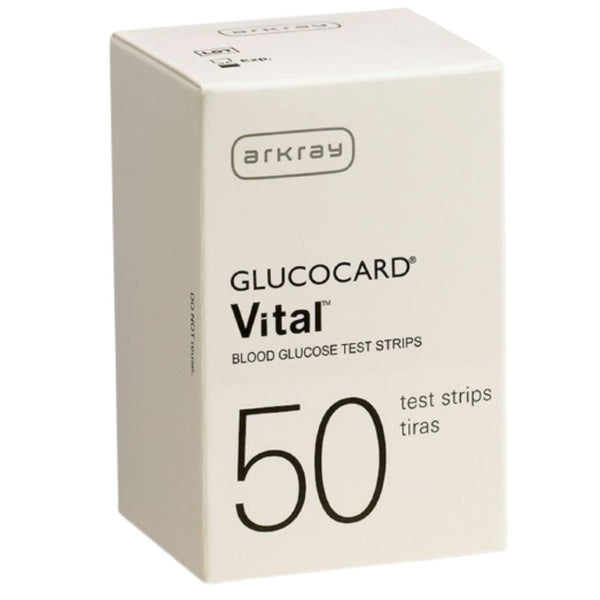 Arkray Glucocard Vital Blood Glucose Test Strips / Meter / Monitoring Kits