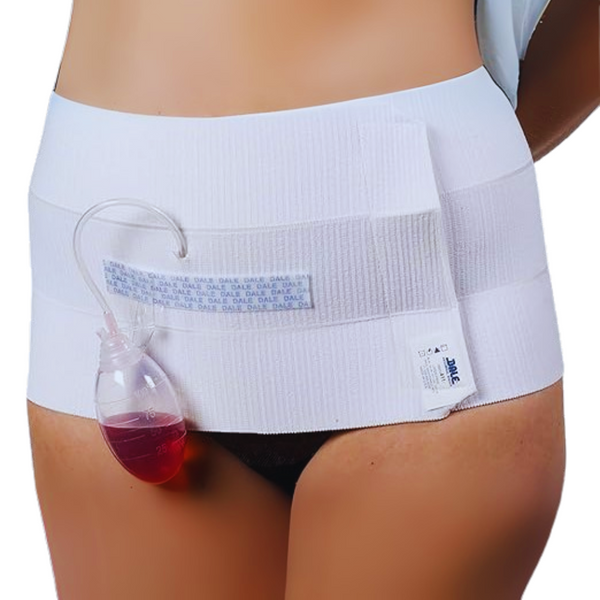 Dale 4-Panel Abdominal Binder for Post-Surgical Compression 12 in. Width