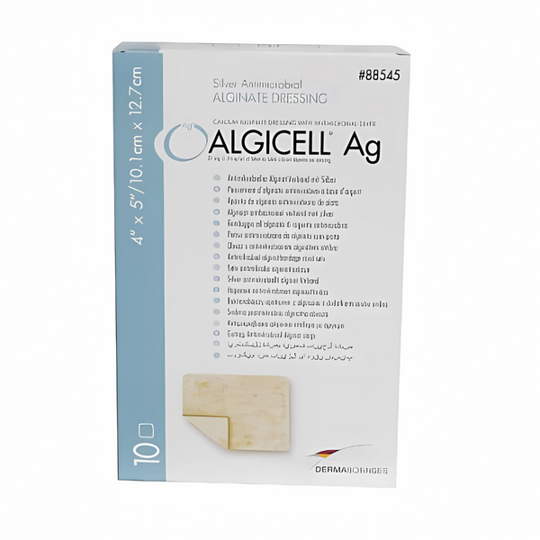 Integra Algicell Ag Calcium with Antimicrobial Silver Alginate Dressing