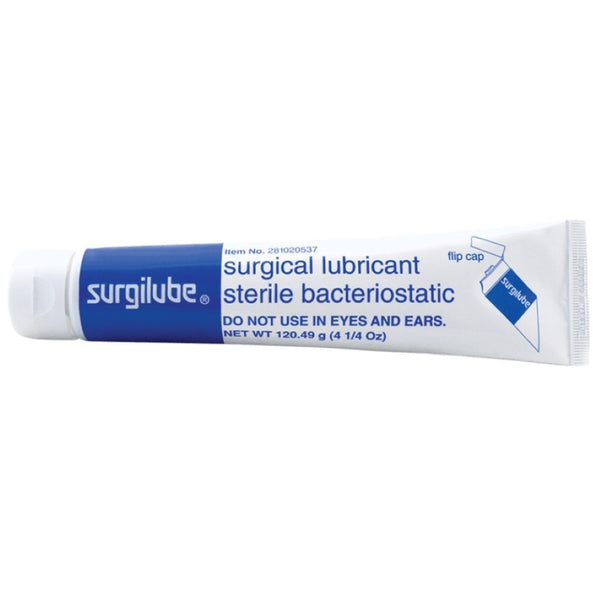 Surgilube Surgical Lubricant, Sterile, Water Soluble, Bacteriostatic, Greaseless, Unscented, Latex-Free