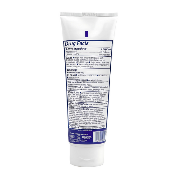 Genuine Virgin Aloe TriDerma Barrier Fast Healing Cream, 4 oz. Tube