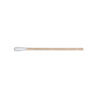 Puritan 3" Non-Sterile Standard Cotton Swab with Wooden Handle, 0.188" (4.775 mm) Tip Diameter, Regular Cotton Tipped Applicator