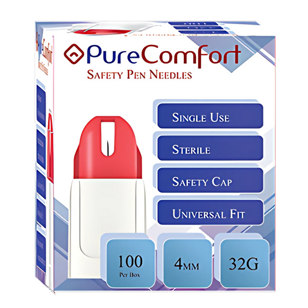 Home Aide Pure Comfort Safety Pen Needles