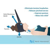Neck Hammock Portable Cervical Traction Device, Version 2