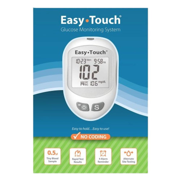MHC Easy Touch Blood Glucose Test Strips / Meter / Monitoring Kit