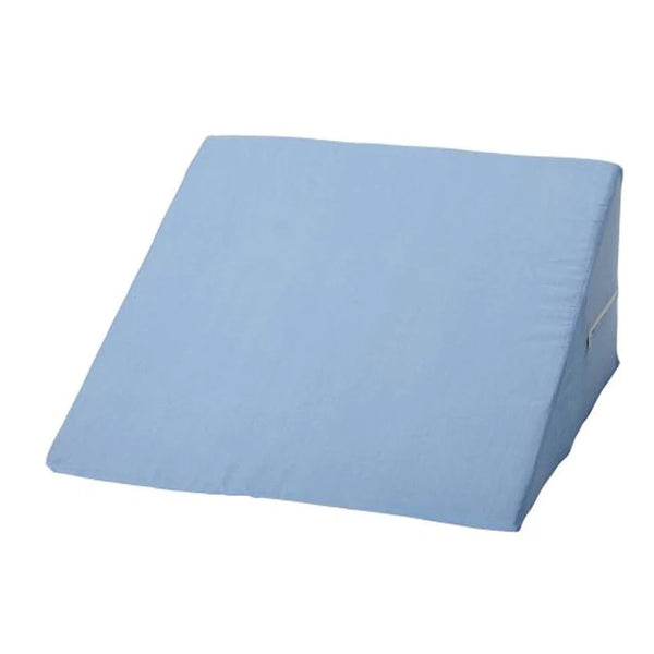 Alex Orthopedic Bed Wedge with Zippered Cover, Blue, Available in 7 In., 10 In., 12 In. Height