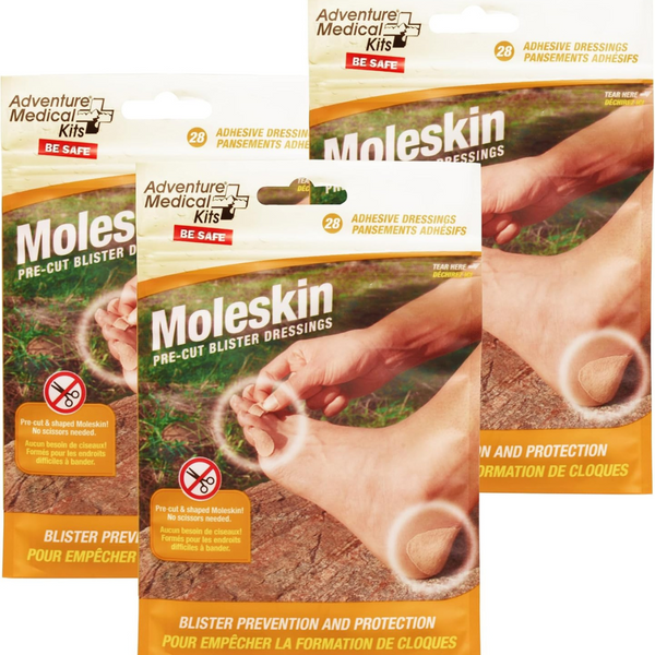 Tender Corp Moleskin Adventure Medical Kits, Pre Cut Blister Dressings