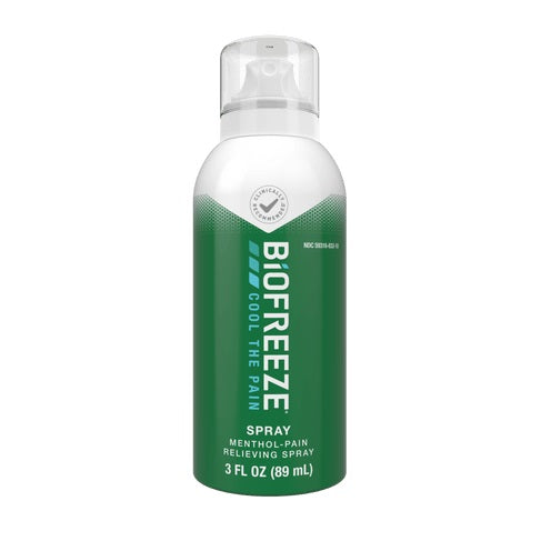 Biofreeze Menthol Fast-Acting Pain Relieving Gel, Topical Analgesic