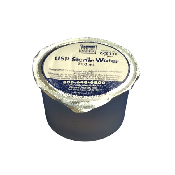 SteriCare Solutions Nurse Assist Medical Grade Sterile Water, 100 mL to 1000 mL