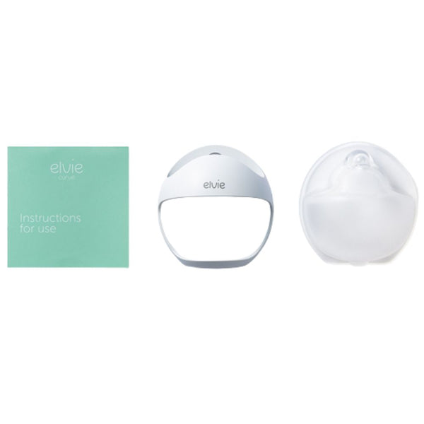 Elvie Curve Manual Breast Pump, Hands-free, All-in-bra design with Comfort Control Valve, EC01-01