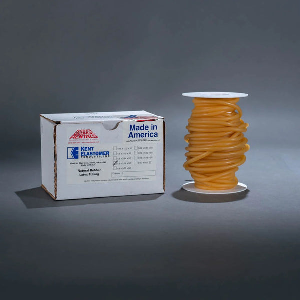 Kent Elastomer Natural Rubber Latex Tubing, Sterile and Durable