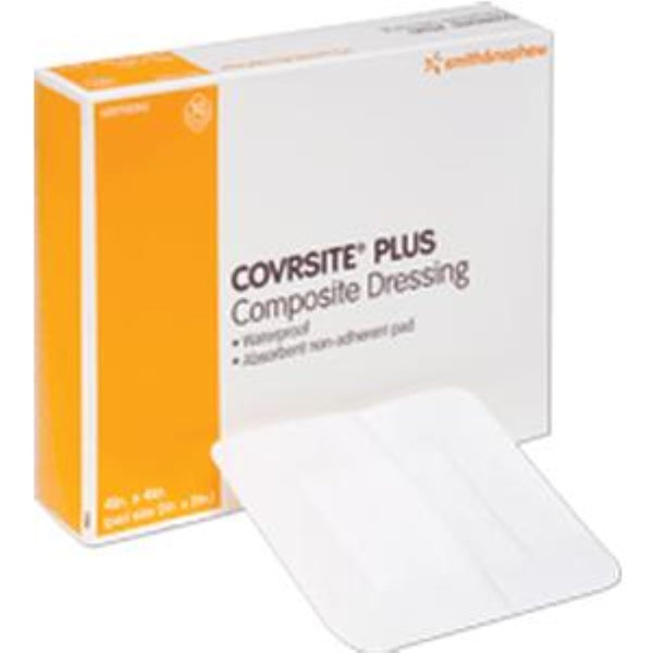 Smith & Nephew Covrsite Plus Waterproof Composite Dressing, 6 x 6 In.