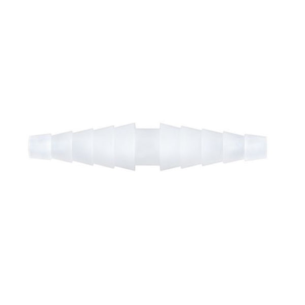 Cardinal Health Medi-Vac 5-in-1 Straight Transparent Plastic Tubing Connector, Sterile, Autoclavable