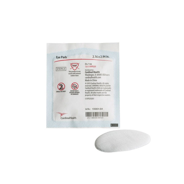 Cardinal Health Eye Pads, Sterile, Pack of 50 Pads, C-EYP22S