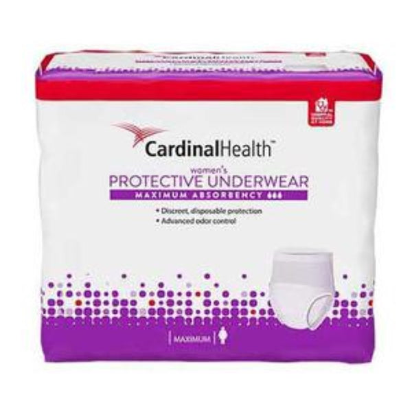 Cardinal Health Women's Protective Underwear, Sure Care Super, Large, 45"-58"