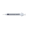 BD 28G (0.36mm) 1/2in (12.7mm) 1cc (1mL) Micro-Fine IV Needle U100 Insulin Syringes, 28 Gauge, Becton Dickinson 329410