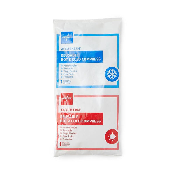 Medline Accu-therm Reusable Hot/Cold Gel Packs, 5 x 10 Inches, MDS138020