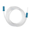 Medline Sterile Non-Conductive Suction Tubing with Scalloped Connectors 1/4" ID x 6 ft L, Latex-free, DYND50246
