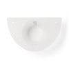 Medline Specimen Collector Pan for Urine and Stool, Translucent with Black Graduations, 900 mL, 30 oz, DYND36600