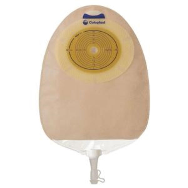 Coloplast SenSura Xpro Non-Convex Extra-Extended Wear Urostomy Pouch, Opaque, Pre-Cut 1-3/16" Stoma