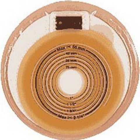 Coloplast Assura One-Piece Stoma Cap, Filter, Opaque, Cut-to-Fit Flat Skin Barrier,  Opague, 2501