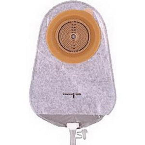 Coloplast Assura One-Piece Urostomy Pouch, 10-3/4" L, Transparent, Cut-to-Fit Flat Skin Barrier, 3/8" to 2-1/4" Stoma