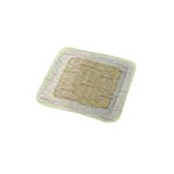 Coloplast Biatain Ag Adhesive Foam Antimicrobial Dressing With Silver, Soft, Latex-Free, Sterile, 5" x 5"