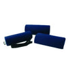 DMI Lumbar Half Roll, Navy, Washable Polyester/Cotton Cover, 10-3/4" x 2-3/8"