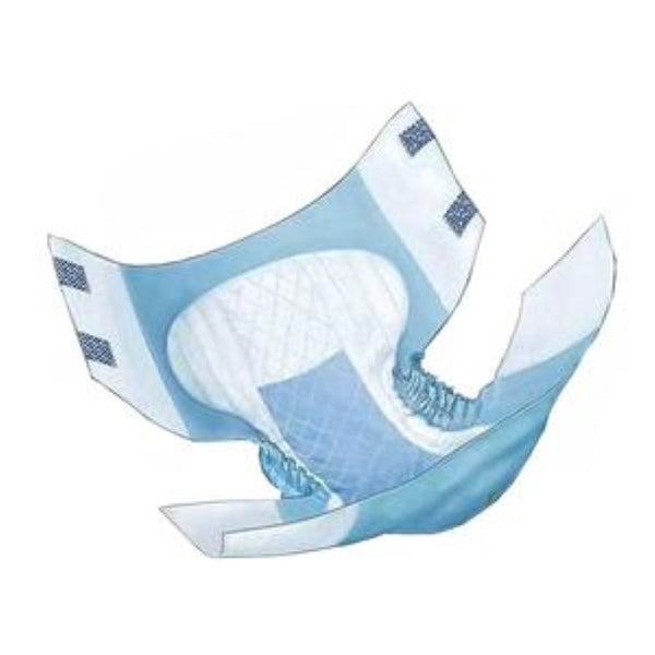 Cardinal Health Quilted Adult Briefs, Wings Plus, Medium, 32" - 44"