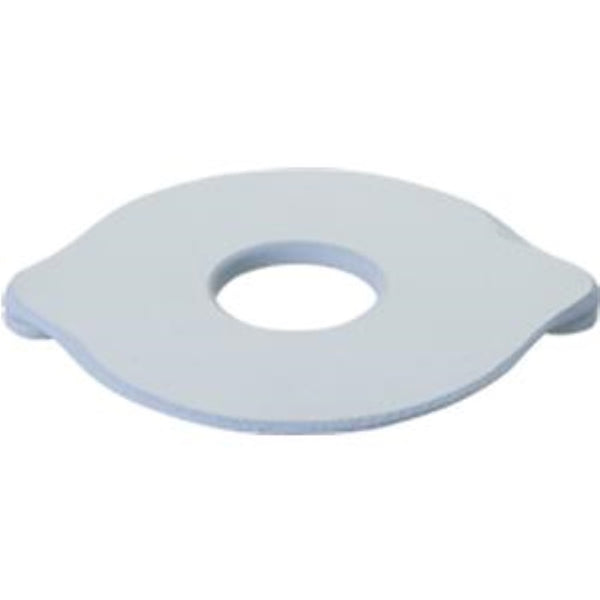 All-Flexible Compact Flat Mounting Ring 1-3/8" Opening, 3-3/4" x 3-1/8", Green Neoprene Rubber