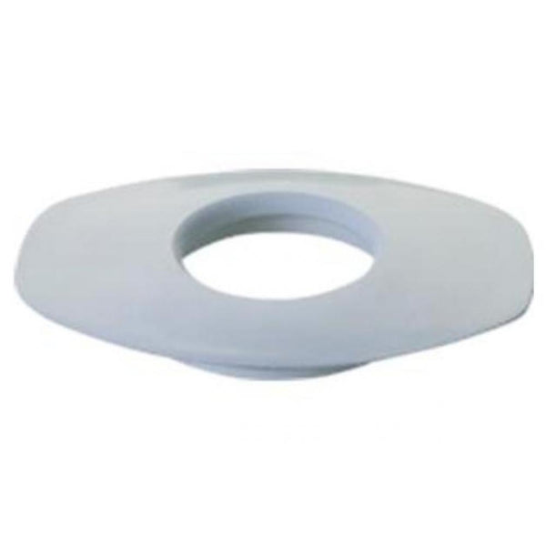 All-Flexible Oval Convex Mounting Ring 1-1/8" Opening, 3-3/4" x 2-3/4", Green Neoprene Rubber