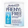 Mead Johnson Co Phenyl-Free 2 Metabolic Non-GMO Diet Powder 1 lb Can, 1860 Calories
