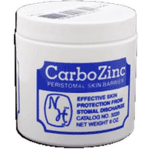 Nu-Hope Laboratories Carbo Zinc Peristomal Ostomy Skin Barrier Paste, 6oz. Jar, 3220