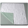 Salk SleepDri Budget Underpad 34" x 36", Three-layer Construction, 50/50 Poly/Cotton Top Cover, PVC Coated Backing, Waterproof