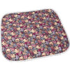 Salk CareFor Deluxe Designer Print Reusable Chair Pad 18" x 18", Floral Print Printed Top Sheet, Three-Layer Construction, Anti-Fungal Finish
