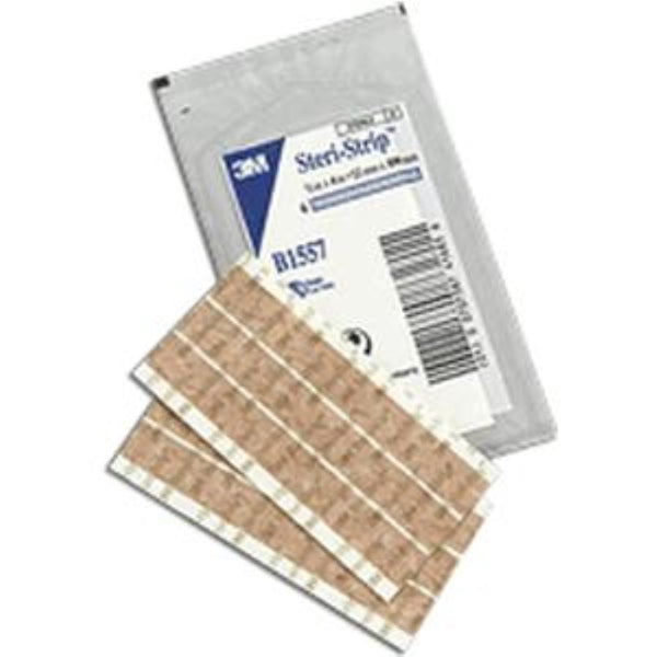 3M Steri-Strip Blend Tone Skin Closure Strip, Tan, Adhesive 12mm x 100mm