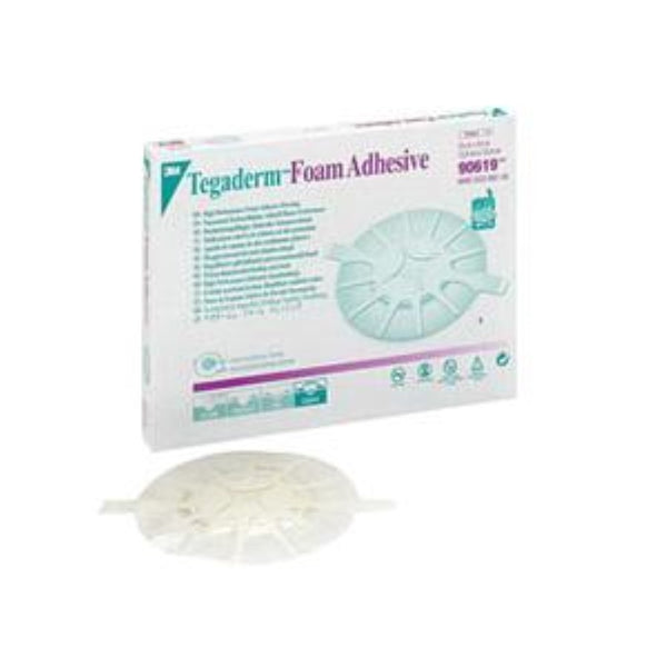 3M Tegaderm High Performance Adhesive Foam Dressing 4-1/2" x 4-1/2" Heel/Elbow