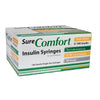 Allison Medical Sure Comfort U100 Insulin Syringes, SureComfort