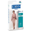 BSN Jobst Women's Opaque Knee-High Firm Compression Stockings, Closed Toe, Large, Classic Black