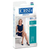 BSN Jobst Women's UltraSheer Knee-High Firm Compression Stockings, Closed Toe, XL, Classic Black